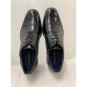 Bruno Marco oxford style dress shoe mens 8.5 black